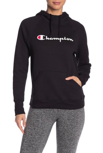 Imbracaminte femei champion powerblend graphic print hoodie black