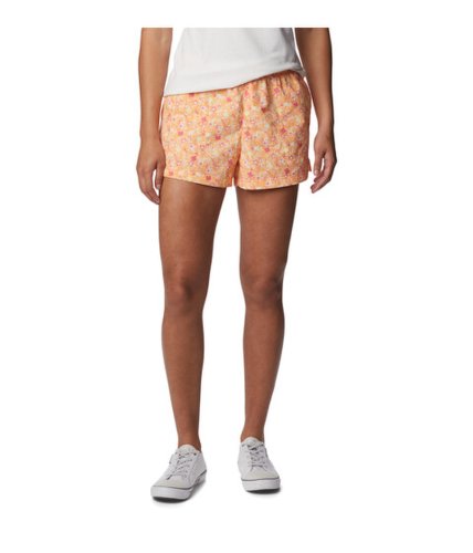 Imbracaminte femei columbia sandy rivertrade ii 3quot printed shorts peachmini hibiscus