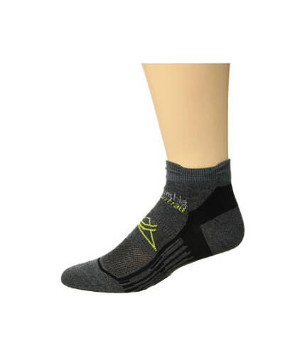 Imbracaminte femei columbia trail running nilit breeze lightweight low cut socks 1-pack charcoal