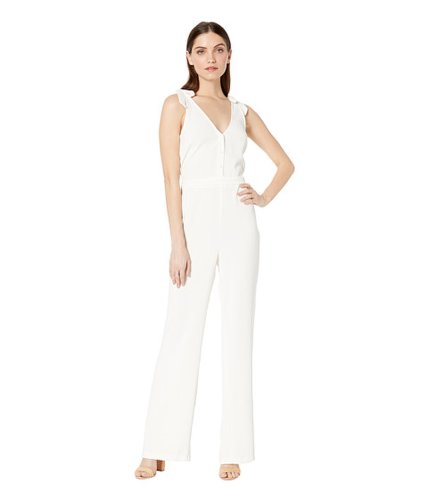 Imbracaminte femei cupcakes and cashmere topeka v-neck jumpsuit ivory