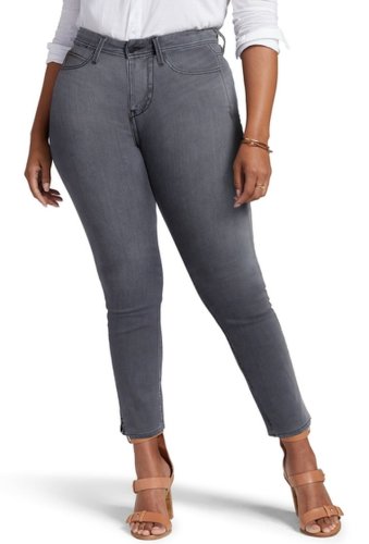 Imbracaminte femei curves 360 by nydj shape slim straight leg jeans regular plus size dusk