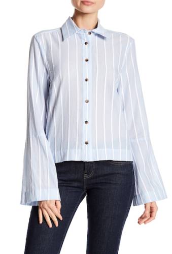 Imbracaminte femei derek lam 10 crosby stripe button down shirt pale blue