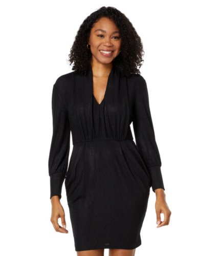 Imbracaminte femei donna morgan stretch lame long sleeve with pockets black