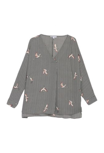 Imbracaminte femei dr2 by daniel rainn long dolman sleeve blouse plus size c875 pale