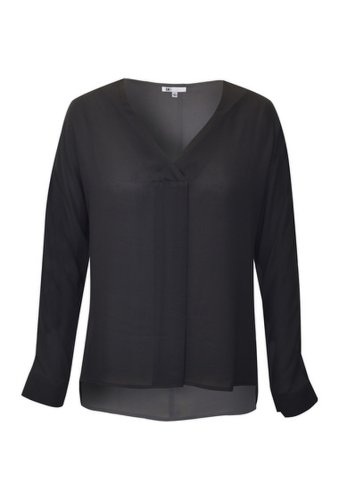 Imbracaminte femei dr2 by daniel rainn long sleeve v-neck blouse black