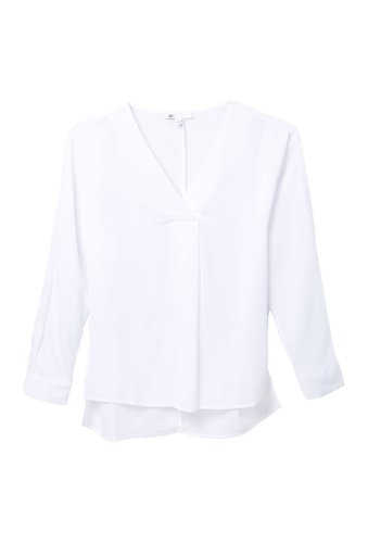 Imbracaminte femei dr2 by daniel rainn long sleeve v-neck blouse new white