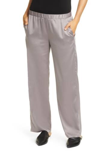 Imbracaminte femei eileen fisher pull-on straight leg recycled polyester pants briar