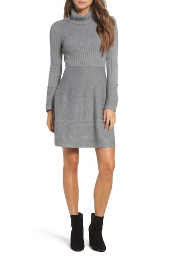 Imbracaminte femei eliza j turtleneck sweater dress grey
