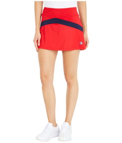 Imbracaminte femei fila heritage tennis color-blocked skort chinese rednavychinese red