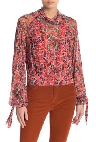 Imbracaminte femei free people all dolled up blouse red combo