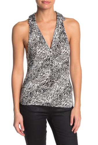 Imbracaminte femei free people coco print tank top black and white combo