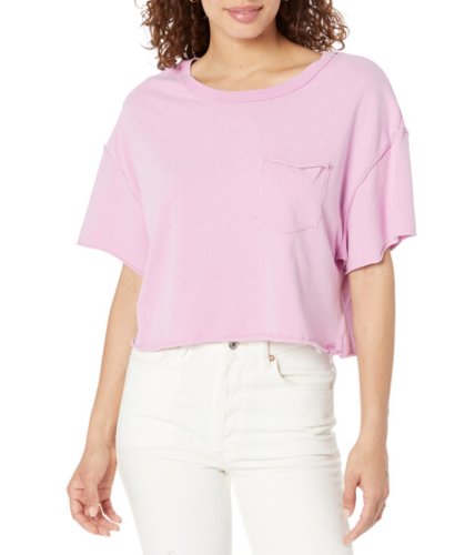 Imbracaminte femei free people fade into you short sleeve orchid frost