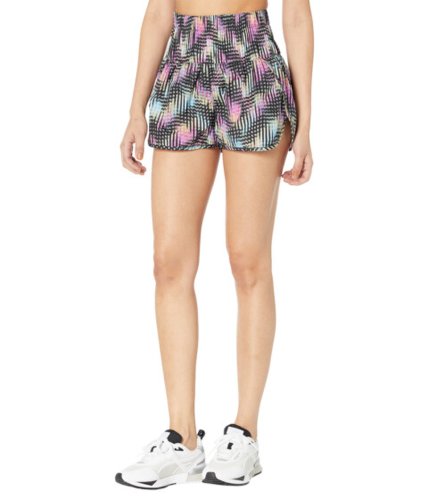 Imbracaminte femei free people the way home shorts printed blue combo