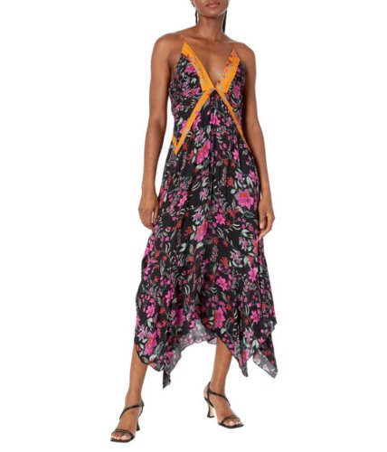 Imbracaminte femei free people there she goes printed maxi black combo