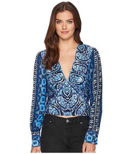 Imbracaminte femei free people wild and free blouse blue
