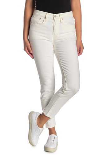 Imbracaminte femei frye veronica cropped skinny jeans winter white