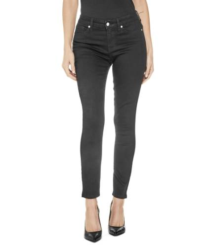 Imbracaminte femei guess melanie mid-rise skinny jeans black wash