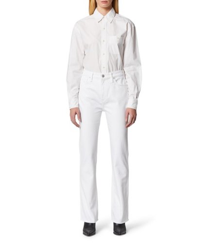 Imbracaminte femei hudson jeans abbey high-rise bootcut jeans in white white