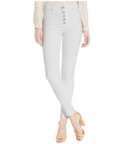 Imbracaminte femei hudson jeans barbara high-rise super skinny ankle jeans with exposed buttons in white white