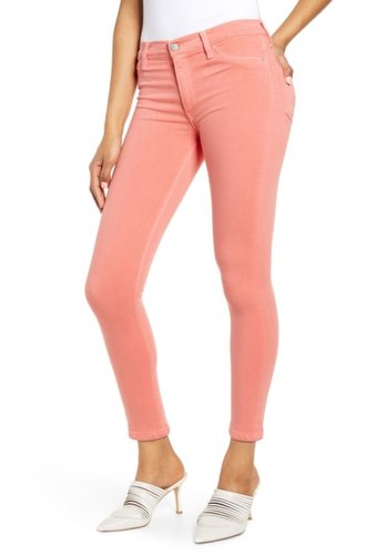 Imbracaminte femei hudson jeans barbara high waist super skinny jeans flamingo