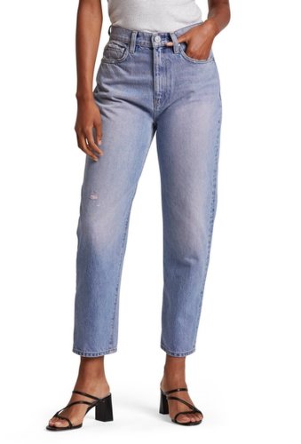 Imbracaminte femei hudson jeans elly high waist tapered crop jeans illum ceris illuminate