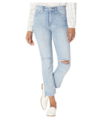 Imbracaminte femei hudson jeans holly high-rise crop straight jeans in dest washed out dest washed out