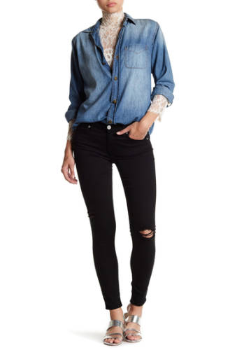 Imbracaminte femei hudson jeans krista ankle skinny jeans black