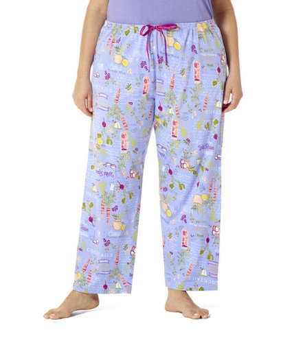 Imbracaminte femei hue plus size natural ingredients pajama pants jacaranda