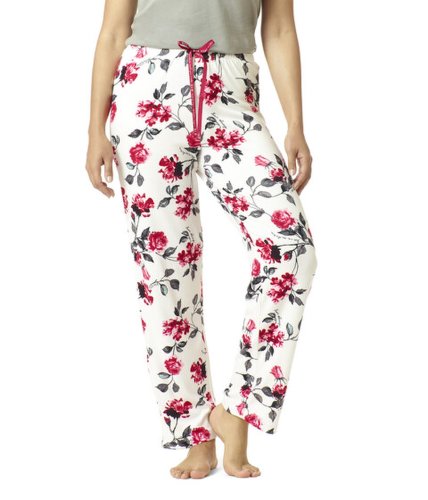 Imbracaminte femei hue rose mod classic pj pants off-white