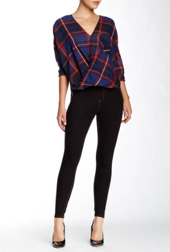 Imbracaminte femei hue skinny jean leggings black denim