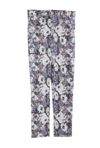 Imbracaminte femei hue tonal floral denim skimmer pants grey
