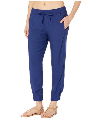 Imbracaminte femei hurley beach jogger pants blue void
