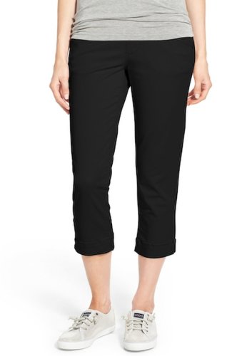 Imbracaminte femei jag jeans marion colored pull-on stretch twill crop pants black
