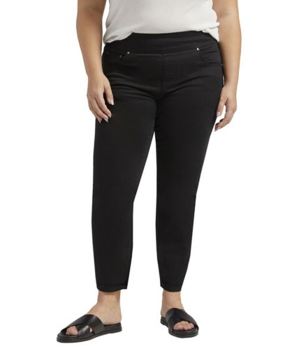 Imbracaminte femei jag jeans plus size amelia mid-rise slim ankle pants black