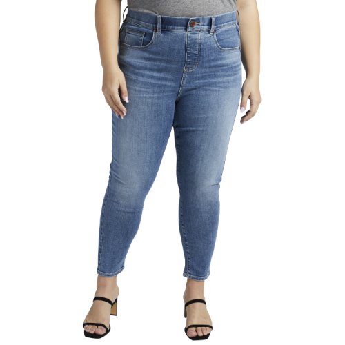Imbracaminte femei jag jeans plus size valentina skinny crop boardwalk