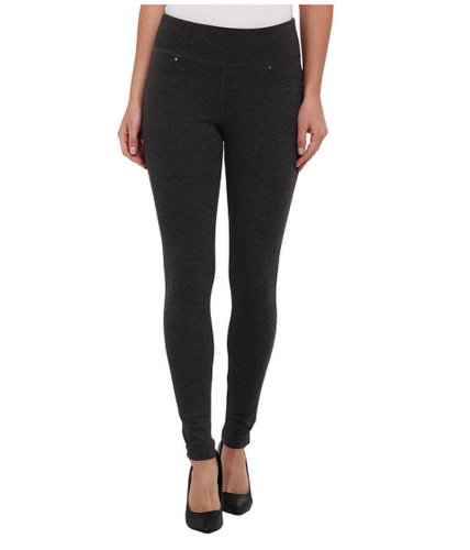 Imbracaminte femei jag jeans ricki pull-on legging double knit ponte charcoal heather