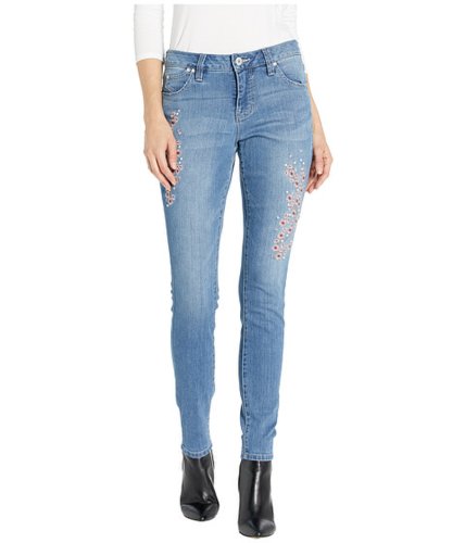 Imbracaminte femei jag jeans sheridan skinny jeans w embroidery in mineral wash mineral wash