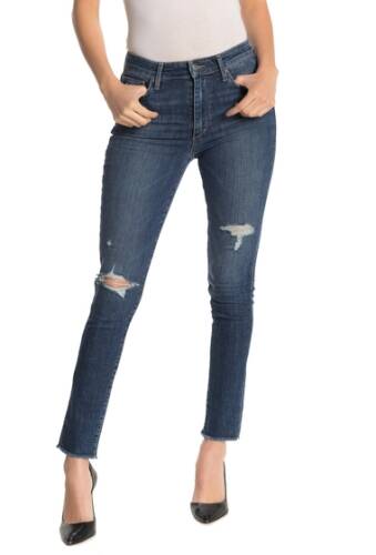 Imbracaminte femei joe\'s jeans distressed high rise fray crop skinny jeans dubai