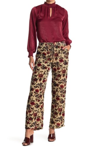 Imbracaminte femei johnny was vic easy floral print pants multi