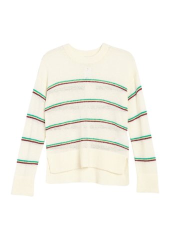 Imbracaminte femei joie dreolan striped pullover sweater porcelain