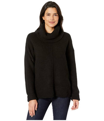Imbracaminte femei jones new york long sleeve mix stitch cowl neck sweater black