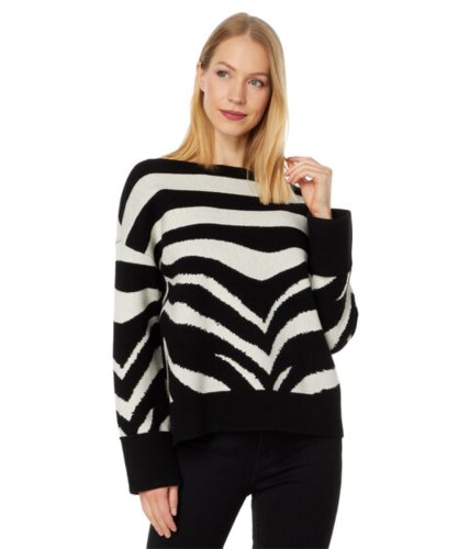 Imbracaminte femei kate spade new york bold zebra sweater black