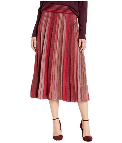 Imbracaminte femei kate spade new york metallic stripe knit skirt multi