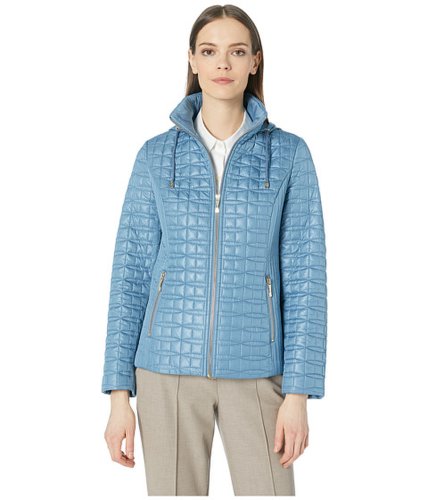 Imbracaminte femei kate spade new york quilted jacket copen blue