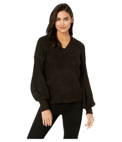 Imbracaminte femei kensie fuzzy boucle sweater ksdk5922 black