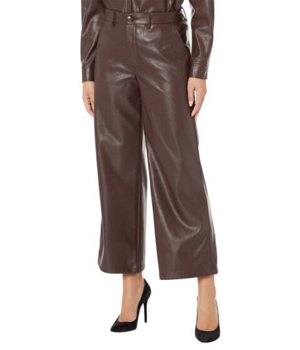 Imbracaminte femei kut from the kloth aubrielle - wide leg faux leather trousers chocolate