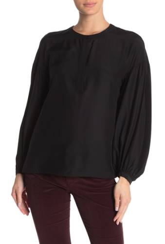 Imbracaminte femei lafayette 148 new york kenzie silk blouse black