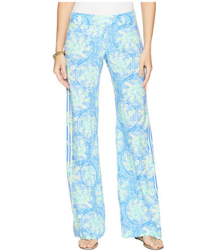 Imbracaminte femei lilly pulitzer bal harbour palazzo pants bennet blue tropic like its hot