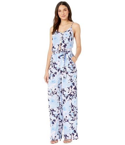 Imbracaminte femei lilly pulitzer dusk jumpsuit bright navy amore please