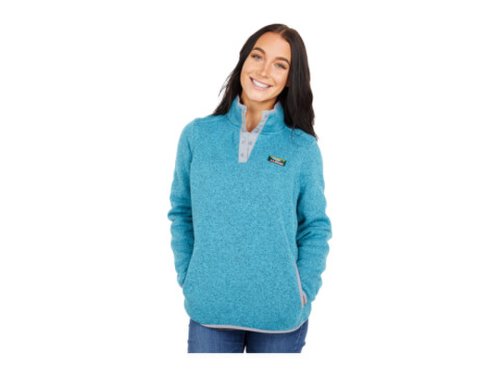 Imbracaminte femei llbean petite sweater fleece pullover evening blue